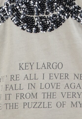Key Largo Shirts 'Bone' i grå