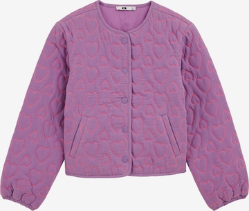 WE Fashion Välikausitakki värissä lila: etupuoli