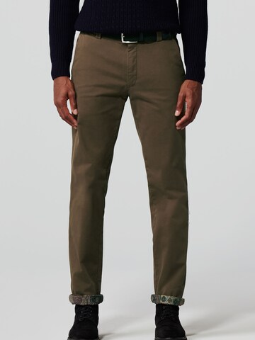 Meyer Hosen Regular Chino Pants in Brown