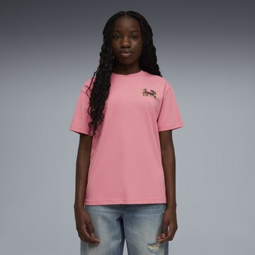 PUMA Shirt '90s' in Roze