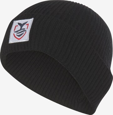 DELMAO Beanie in Black: front