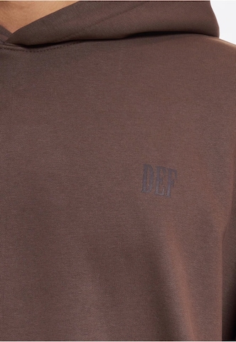 DEF Sweatshirt 'Medusa' in Brown