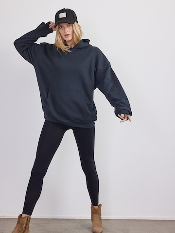 BEARTH Sweatshirt 'Hoodie Bio-Baumwolle' in Grey: front