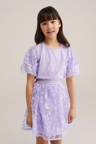 WE Fashion Shirt in Purple: front