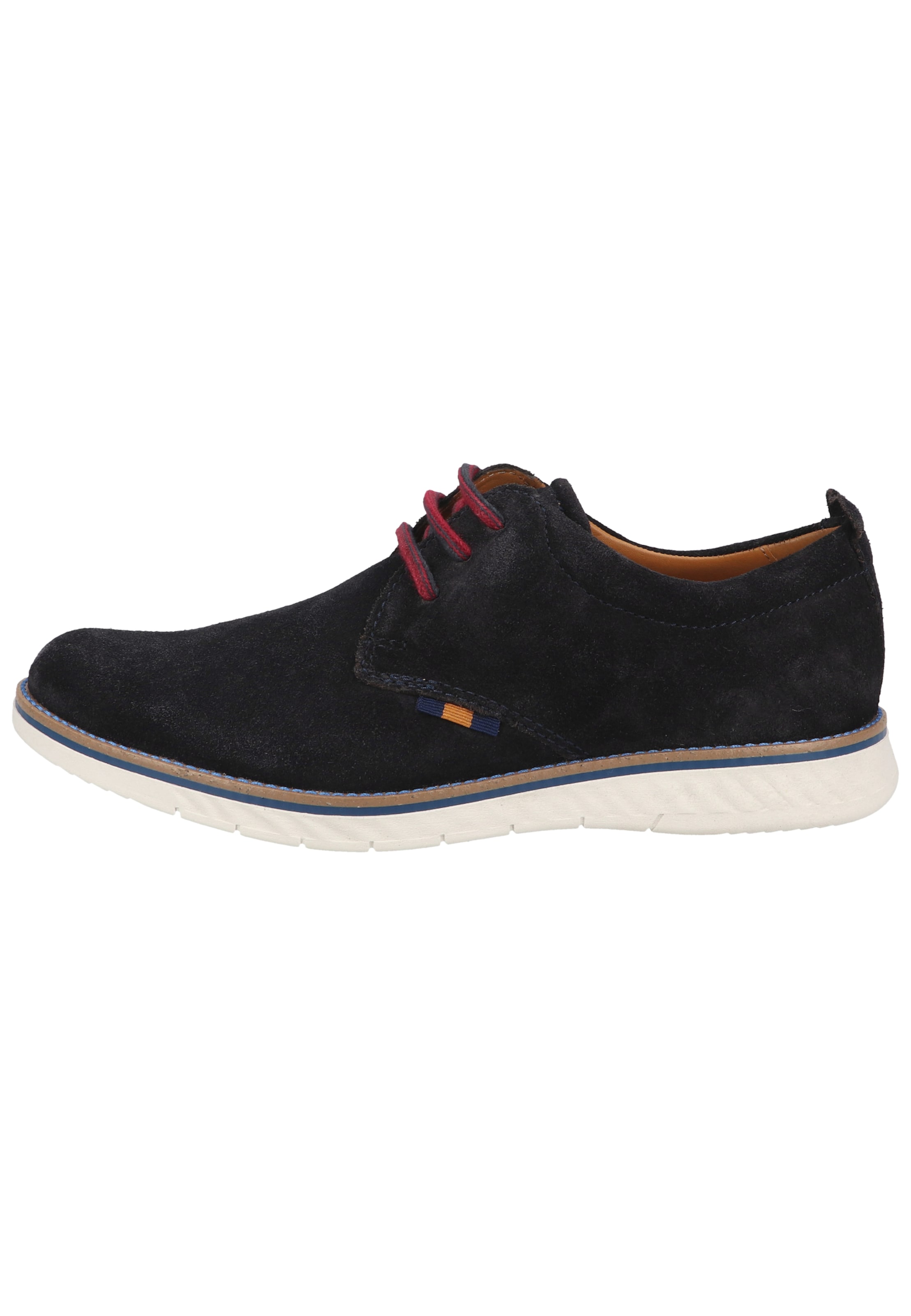 FRETZ MEN Veterschoen in Blauw: voorkant