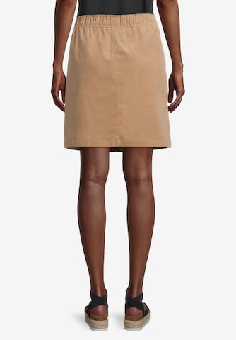 Cartoon Skirt in Brown