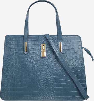 Cluty Handtasche in Blau: Vorderseite