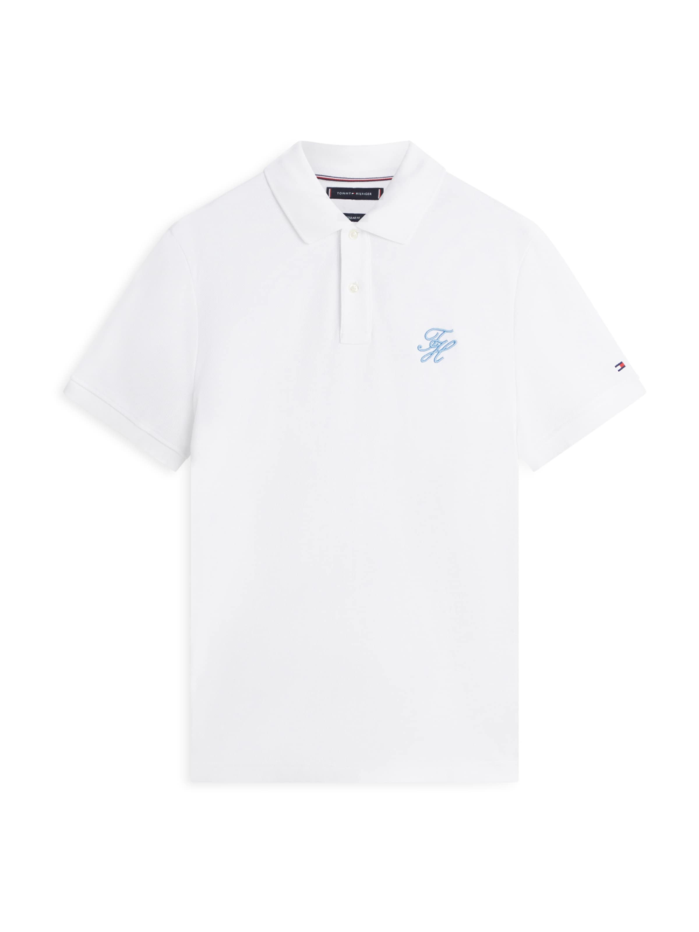 TOMMY HILFIGER Poloshirt in weiß, Produktansicht