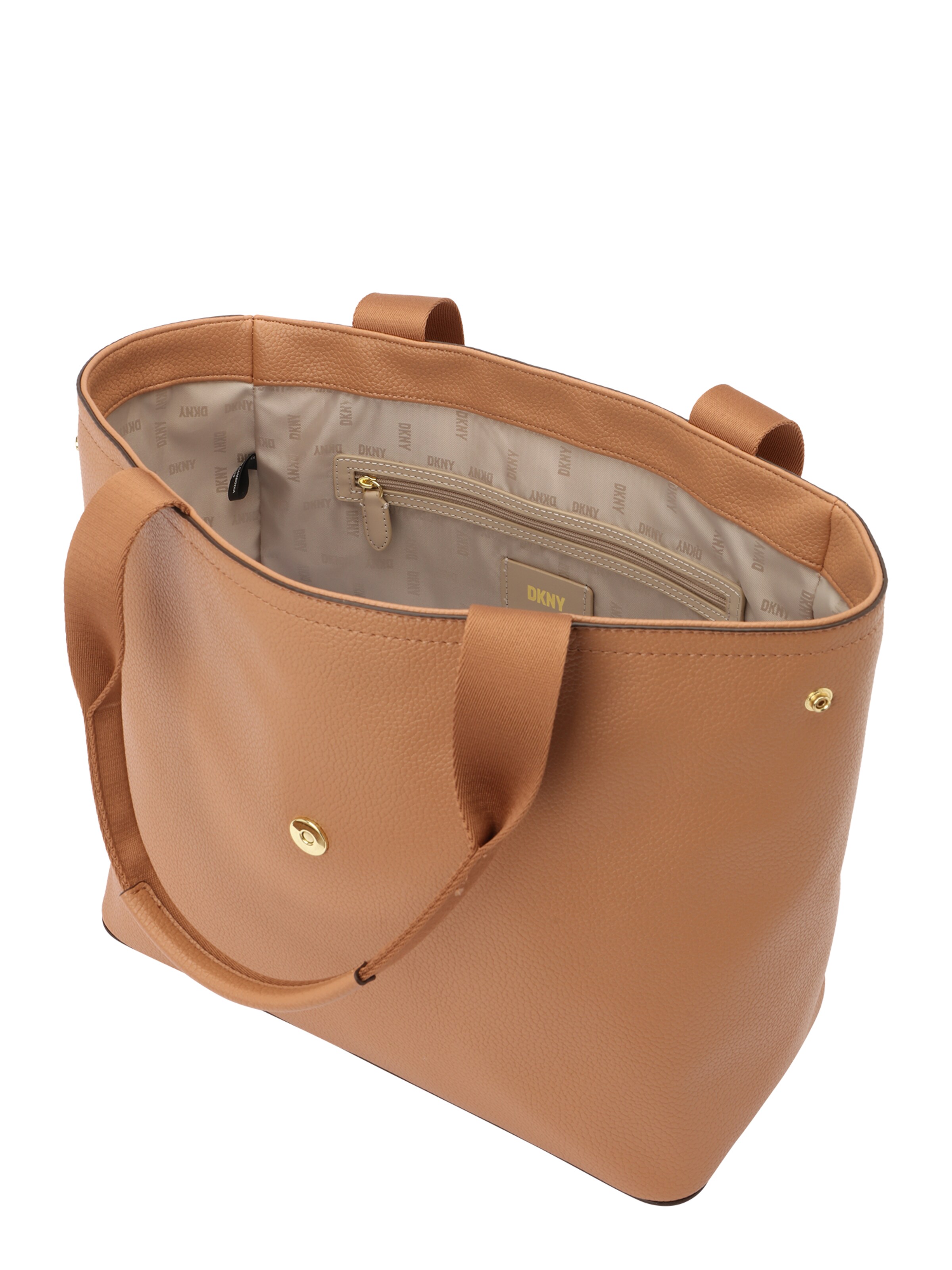 DKNY - Mala de ombro 'Rita' em bege