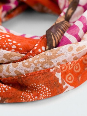 Sunsa Tube Scarf 'Sunsa' in Red