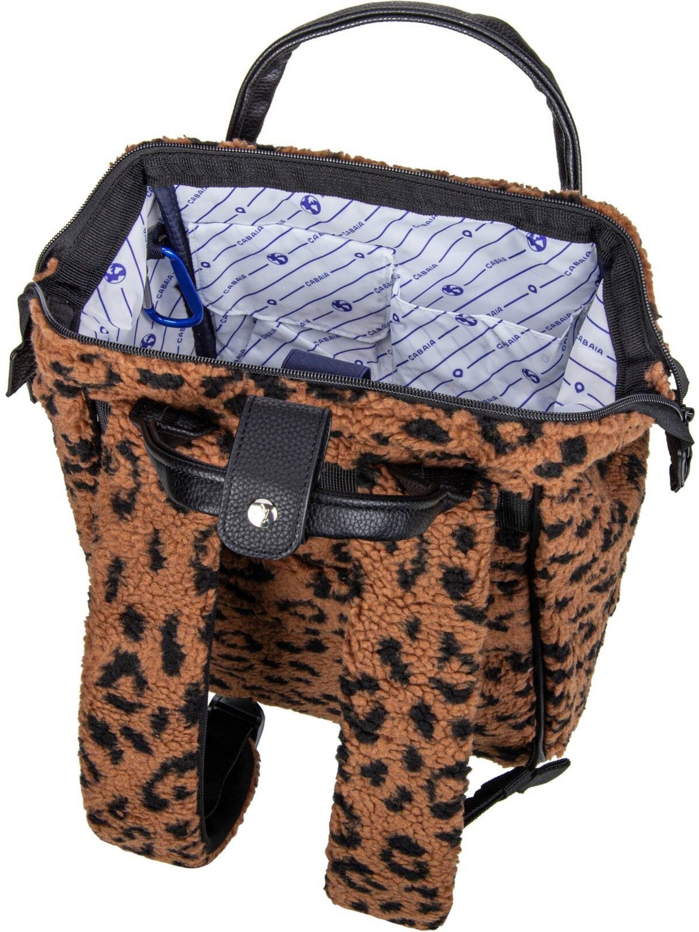 Cabaia Rucksack 'Adventurer' in Braun