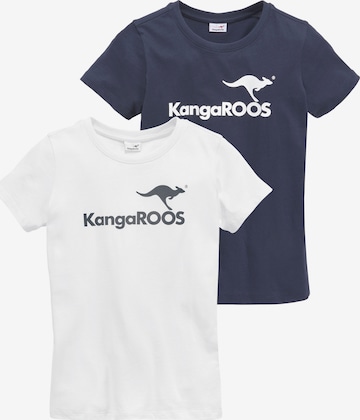 KangaROOS T-Shirt in Blue: front