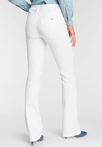 ARIZONA Flared Jeans 'Arizona' in Weiß