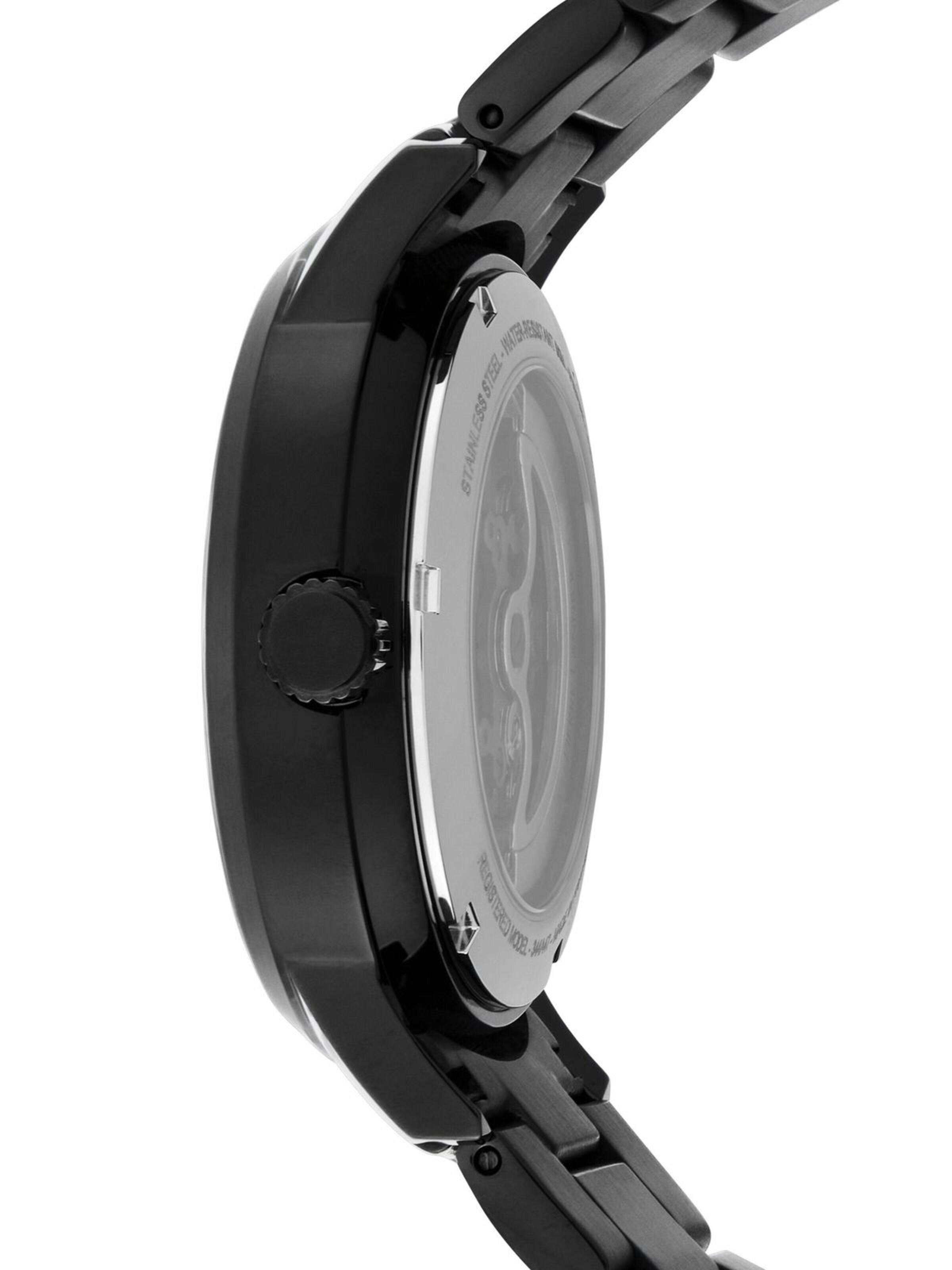 Pierre Lannier Analog watch 'Automatic watch Paddock' in Black