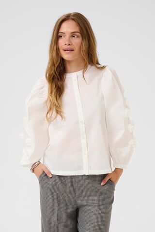 CULTURE Bluse 'Elna ' in Weiß: Vorderseite