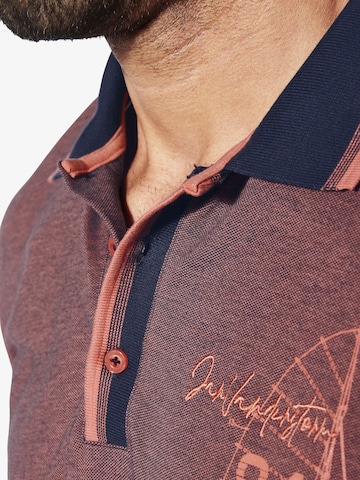 Jan Vanderstorm Poloshirt 'Herfinn' in Orange