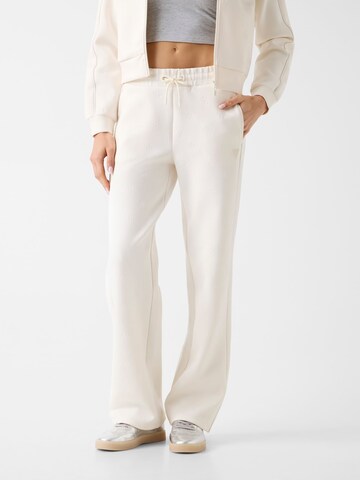 GUESS Wide leg Pants in Beige: front