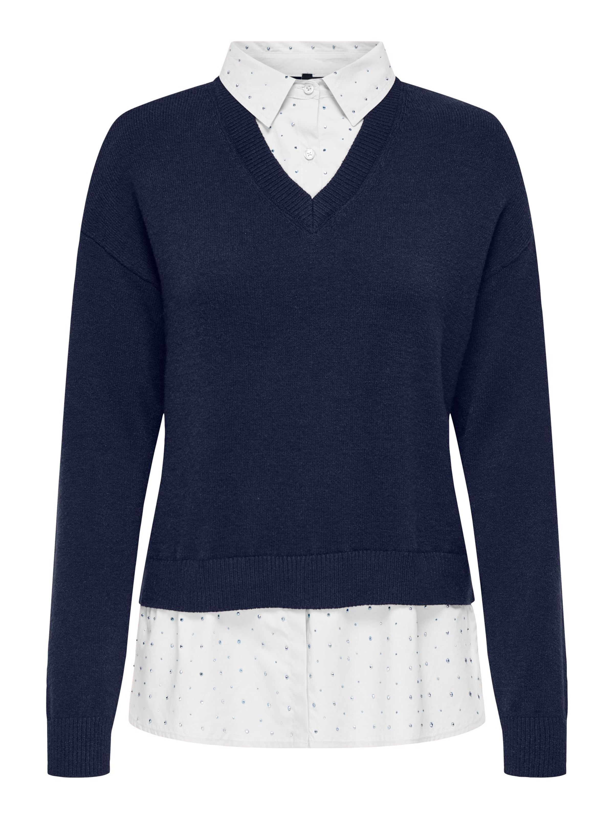 ONLY Trui 'ONLDAGMAR' in Blauw: voorkant