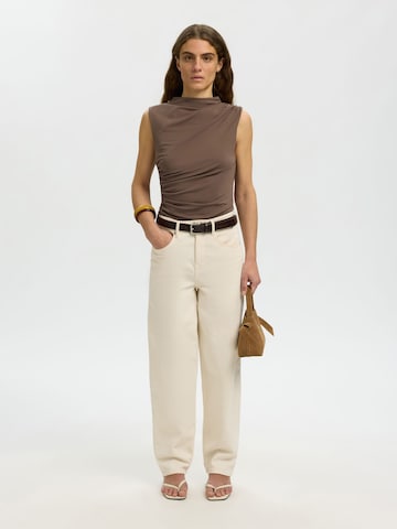 SELECTED Blouse in Brown