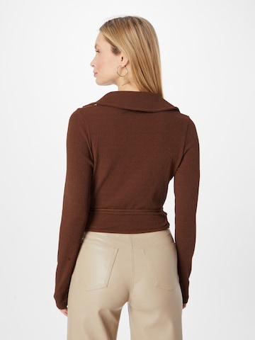 Envii Blouse 'SULPHUR' in Brown