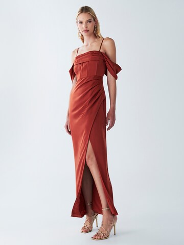 BWLDR Evening dress 'Bismarck' in Orange