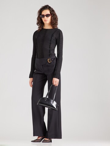 Versace Jeans Couture Flared Hose in Schwarz