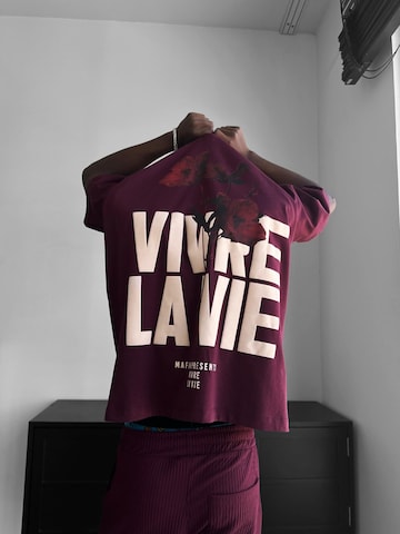 T-Shirt Kleidermafia en rouge