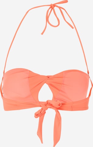 ETAM Bandeau Bikini zgornji del 'TWIGY' | oranžna barva