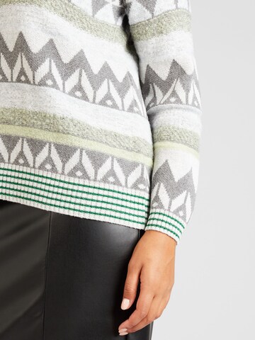 Persona by Marina Rinaldi Sweater 'AVOCADO' in Grey