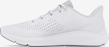 Chaussure de course 'Charged Pursuit 3' UNDER ARMOUR en blanc : devant