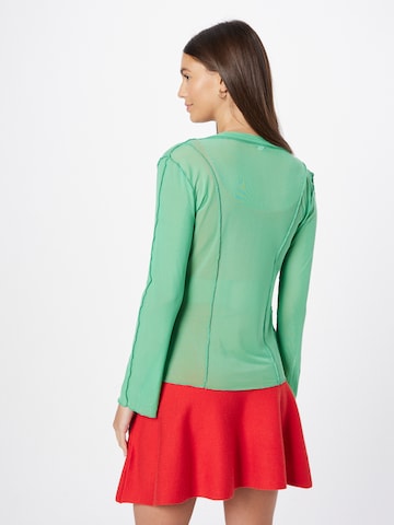 NEON & NYLON Bluza 'RAINA' | zelena barva