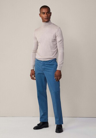 Regular Pantalon chino 'Sanderson' Hackett London en bleu