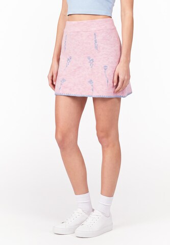 Jupe MYMO en rose : devant
