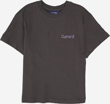 Only & Sons Junior Shirt 'OSJCOLE FOOD' in Grijs: voorkant