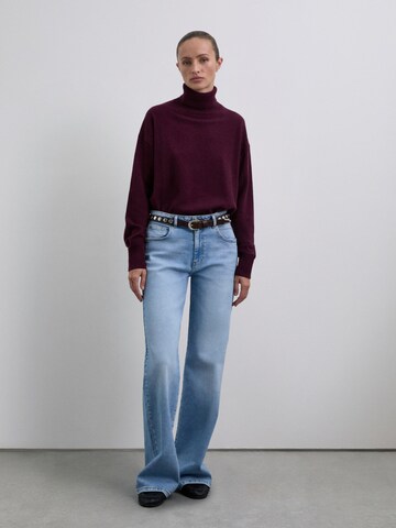 Scalpers Sveter - Červená: predná strana