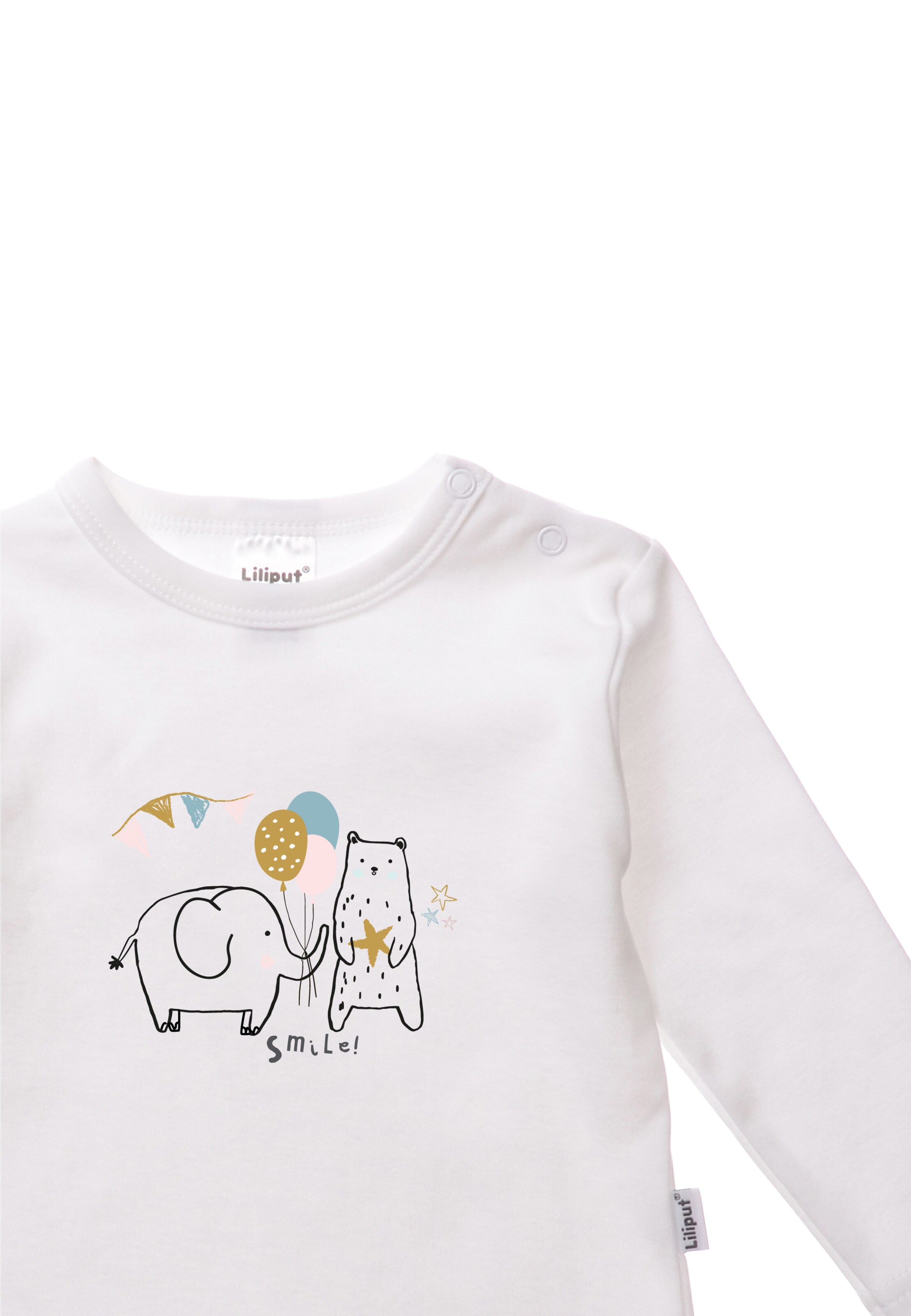 LILIPUT Langarmshirts in Grau