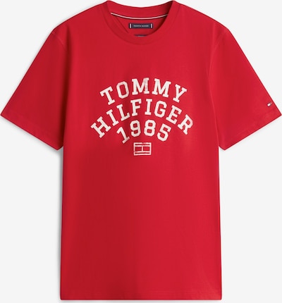 TOMMY HILFIGER Majica 'ARCH' u crvena / bijela, Pregled proizvoda