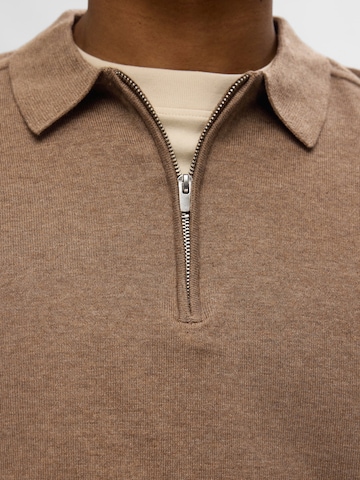 Pullover 'SLHBerg' di SELECTED in marrone