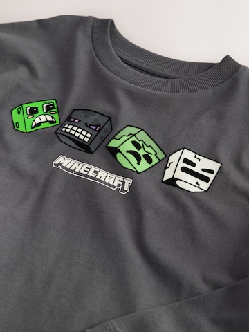 T-Shirt 'Minecraft' Next en gris