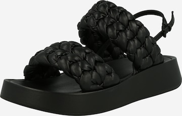 ASH Sandals 'VOYAGE BIS' in Black: front
