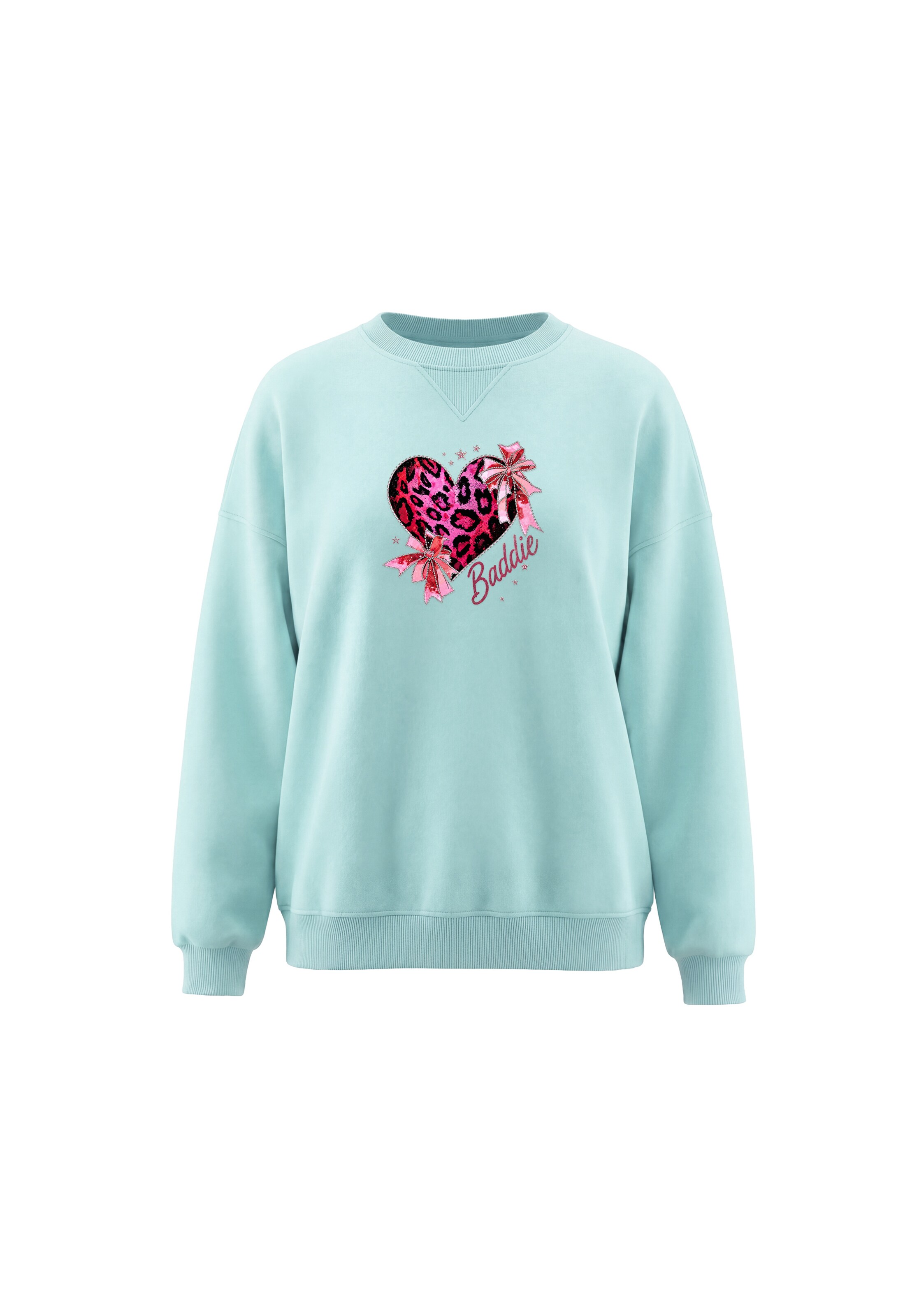 MYMO Sweatshirt in Blue: front