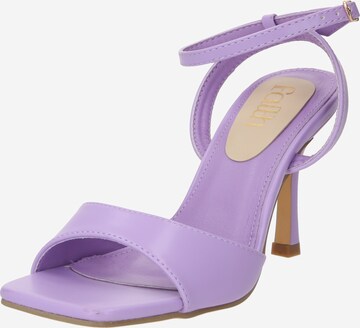 Dorothy Perkins Sandalen met riem 'Faith: Ella' in Lila: voorkant