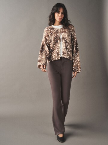 Next Flared Jeggings in Bruin