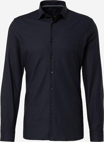 OLYMP - Camisa en negro: frente