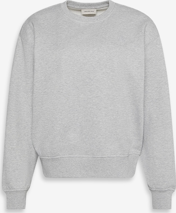 Calvin Klein JeansSweater majica - siva boja: prednji dio