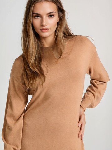 Funky Buddha Knit dress in Beige