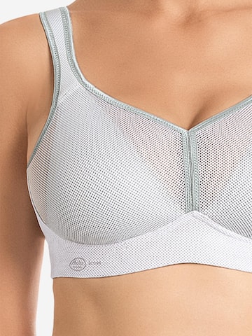 ANITA Bralette Bra 'Air Control mit Delta Pad Sport' in White