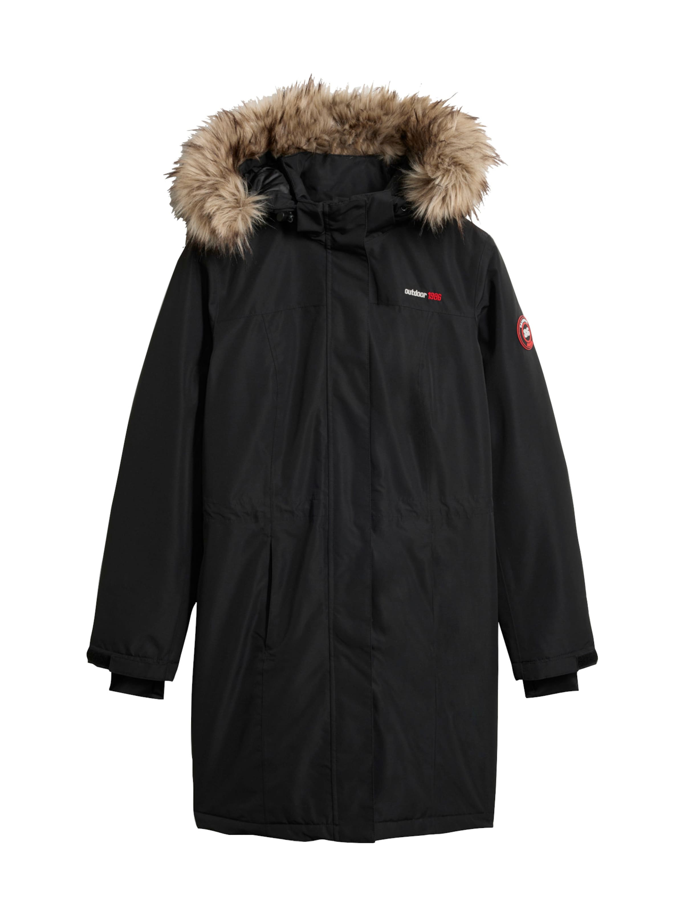 Cappotto di mezza stagione di bonprix in nero: frontale