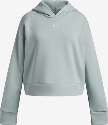 UNDER ARMOUR Sports sweatshirt 'Rival' in Blue: front