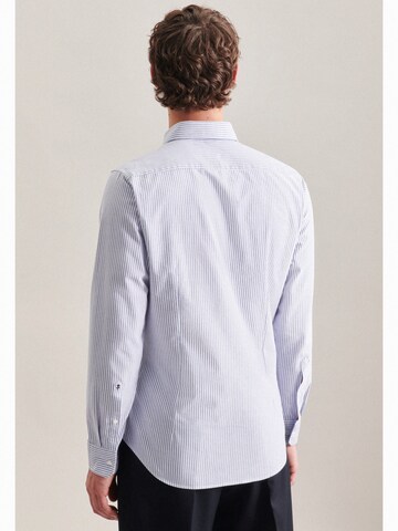 SEIDENSTICKER Slim fit Button Up Shirt in Blue